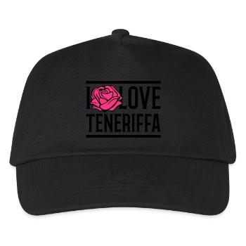 i love teneriffa - Kinder Basecap - Schwarz - Vorne