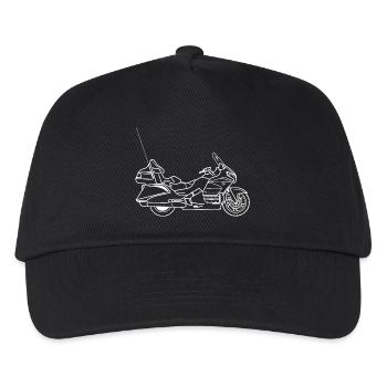 Moto Gold Wing - Casquette de baseball Enfant - noir - Devant