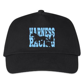 Trotting trotting race - Kids’ Baseball Cap - black - Front