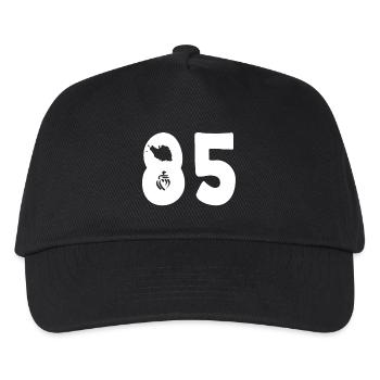 85 department sold - Kids’ Baseball Cap - black - Front