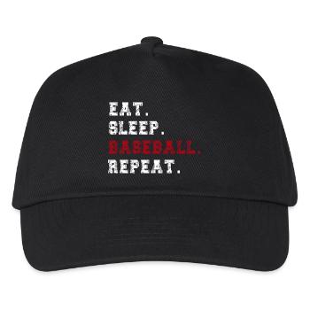 Base-ball - Casquette de baseball Enfant - noir - Devant