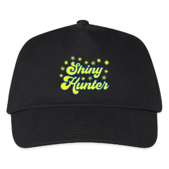 shiny hunter poke monster - Kids’ Baseball Cap - black - Front