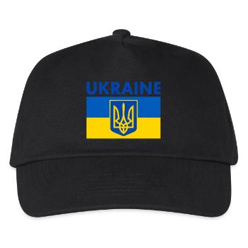 Ukraine - Kids’ Baseball Cap - black - Front