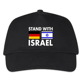 Israel - Kinder Basecap - Schwarz - Vorne
