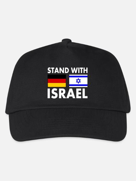 Israel - Kinder Basecap - Schwarz
