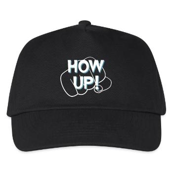 Hau ab - Kinder Basecap - Schwarz - Vorne