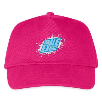Inspirez expirez Yoga citation - Casquette de baseball Enfant - fuchsia - Devant