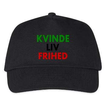 Female life freedom - Kids’ Baseball Cap - black - Front
