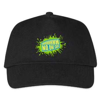 shhh no one cares - Kids’ Baseball Cap - black - Front