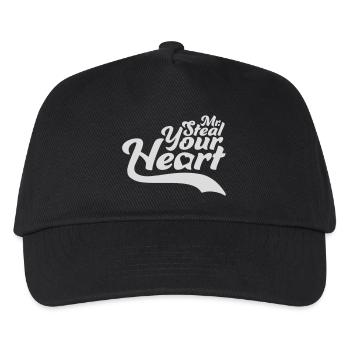 Mr steal your heart - Kids’ Baseball Cap - black - Front