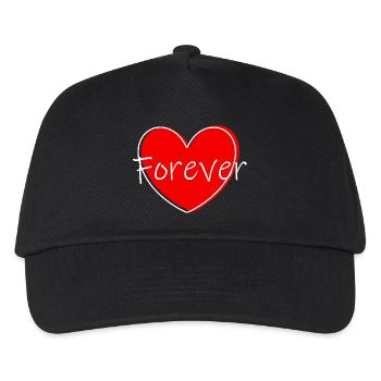 Saint-Valentin, Saint-Valentin, Saint-Valentin - Casquette de baseball Enfant - noir - Devant