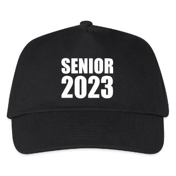 Senior 2023 - Kinder Basecap - Schwarz - Vorne