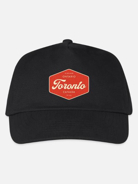 Panneau rétro de Toronto - Casquette de baseball Enfant - noir