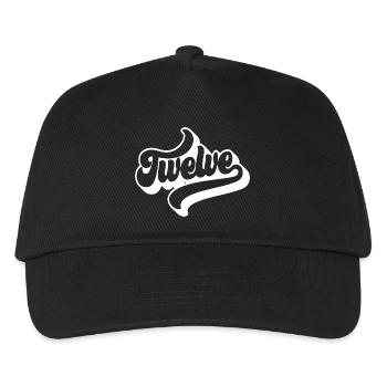 Douze 12e anniversaire Enfants Garçons Filles 12 ans - Casquette de baseball Enfant - noir - Devant