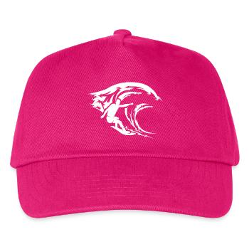 Surfing Waves Water Sea Surfer Symbol Icon - Kids’ Baseball Cap - fuchsia - Front