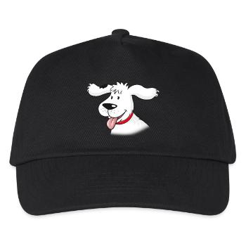 TKKG Gabys Hund Oskar - Kinder Basecap - Schwarz - Vorne