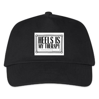 MY THERAPHY SHIRTS Seite 0002 - Kinder Basecap - Schwarz - Vorne