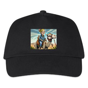 Tante du Maroc Hab 'ne Tante aus Marokko - Casquette de baseball Enfant - noir - Devant