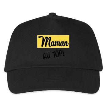 MOTHER'S DAY - Kids’ Baseball Cap - black - Front
