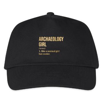 Archaeology Archaeology Archaeology - Kids’ Baseball Cap - black - Front