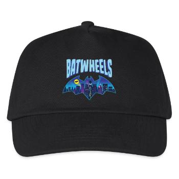 Batwheels Batman-Symbol Mit Skyline Von Gotham - Kinder Basecap - Schwarz - Vorne