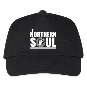 Northern Soul - Behalte den Glauben - Kinder Basecap - Schwarz - Vorne