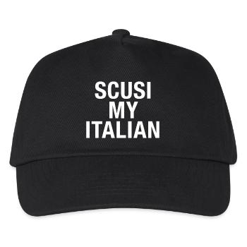 Italie Langue italienne - Casquette de baseball Enfant - noir - Devant
