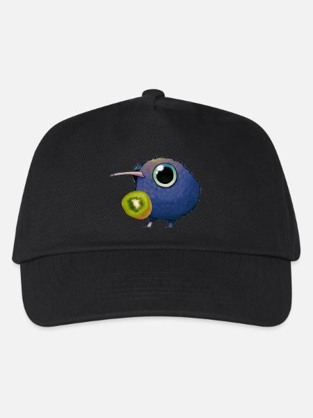 kiwi The Beast - Kinder Basecap - Schwarz
