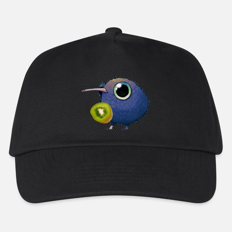 kiwi The Beast - Kinder Basecap - Schwarz