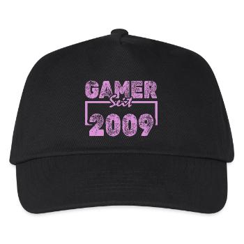 Playing games 2009 - Kids’ Baseball Cap - black - Front