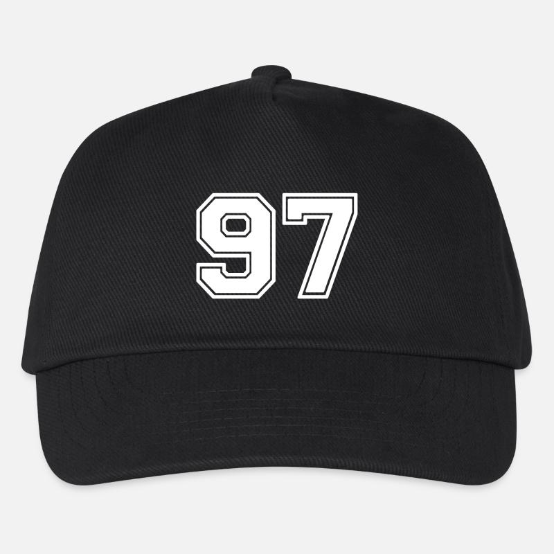 97 - Kinder Basecap - Schwarz