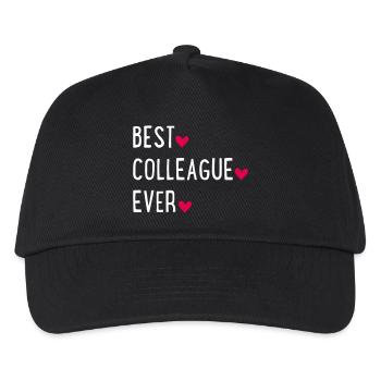 Bester Kollege - Kinder Basecap - Schwarz - Vorne