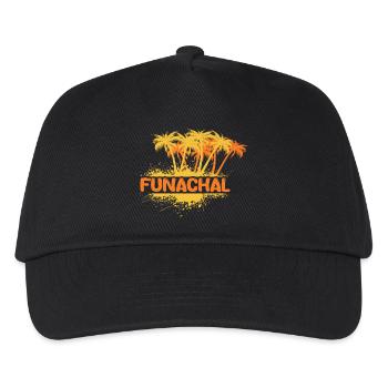 Gift for Funachal - Kids’ Baseball Cap - black - Front