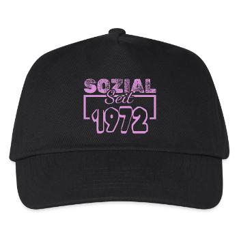 Social Worker 1972 - Kids’ Baseball Cap - black - Front
