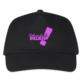 Vorname Belkis - Kinder Basecap - Schwarz - Vorne