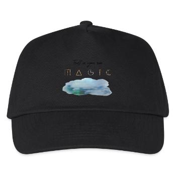 Faites confiance à votre propre lettrage magique nuage sorcière - Casquette de baseball Enfant - noir - Devant