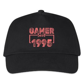 1995 - Kinder Basecap - Schwarz - Vorne