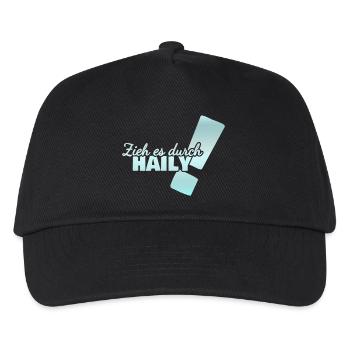 Vorname Haily - Kinder Basecap - Schwarz - Vorne