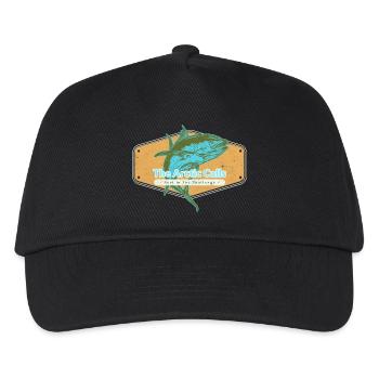 The Arctic Calls Reel in the Challenge - Kids’ Baseball Cap - black - Front