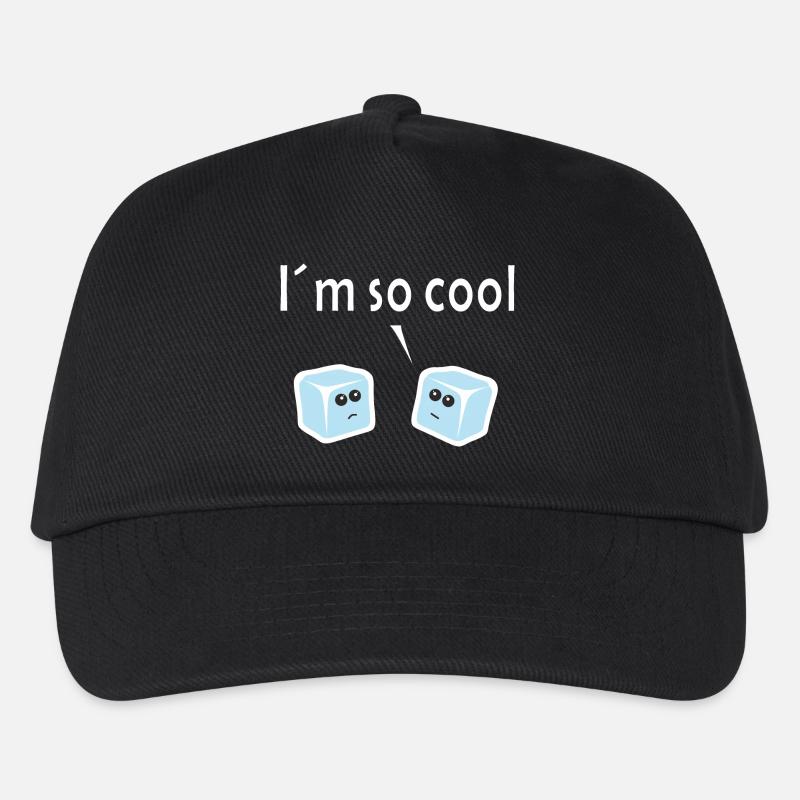 Ich bin so cool - Kinder Basecap - Schwarz