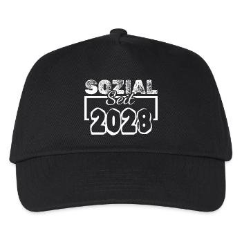 2028 - Kids’ Baseball Cap - black - Front