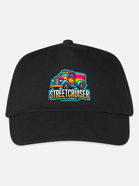 Streetcruiser Truckerboy - Kinder Basecap - Schwarz