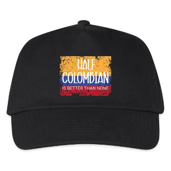 Colombia - Kids’ Baseball Cap - black - Front