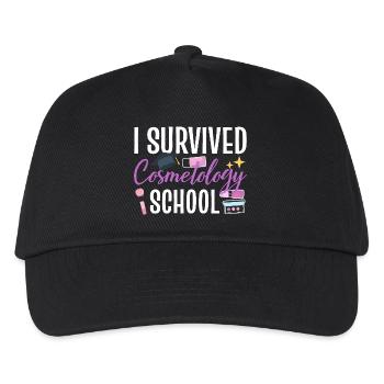 I Survived Cosmetology School - Kinder Basecap - Schwarz - Vorne