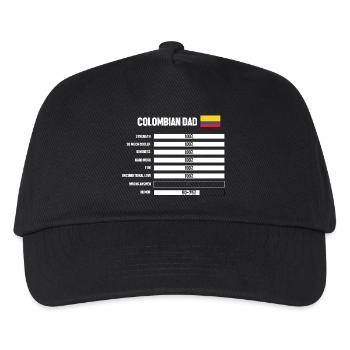 Colombia - Kids’ Baseball Cap - black - Front