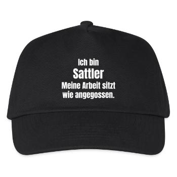 Sattler - Kinder Basecap - Schwarz - Vorne