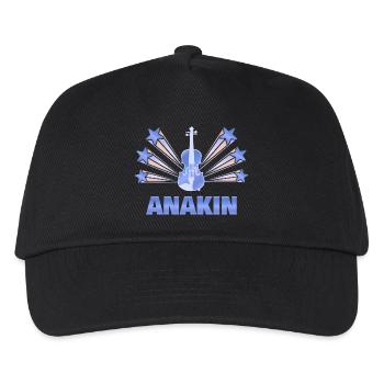 Geschenk für Anakin - Kinder Basecap - Schwarz - Vorne
