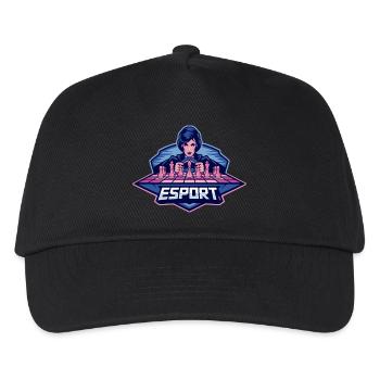 Queen Chess Pieces Sketch eSport game - Kids’ Baseball Cap - black - Front