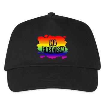 Stop AfD against right, democracy, diversity, left - Kids’ Baseball Cap - black - Front