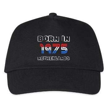 Pays-Bas 1975 - Casquette de baseball Enfant - noir - Devant